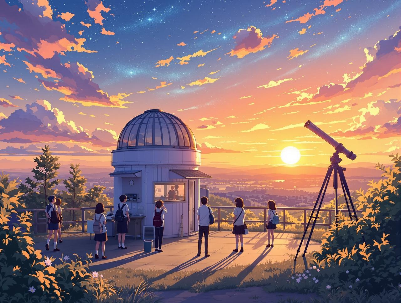 红豆短剧 - 放学后的天文台 红豆短剧 - 放学后的天文台封面